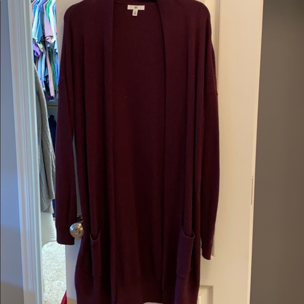Cardigan burgundy